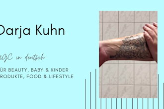 create beauty ugc videos for skincare in german