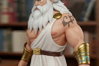 design a custom 3d printable fan art character figure
