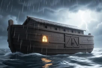 do ai bible story, 3d pixar style ai animation, christian video for kids