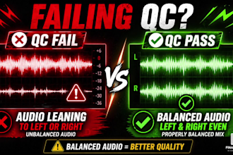 fix qc errors and prepare your film for distribution