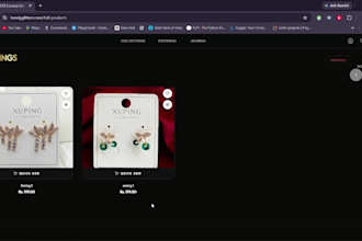 build a professional website or e commerce store