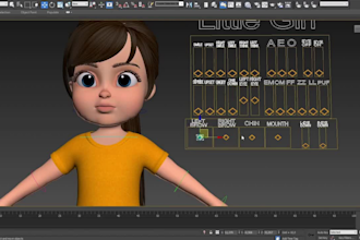 rig3d for vtubing,rig3d for webar,vrm 3davatar setup,facial,52 arkit blendshapes