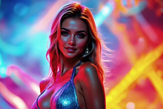 create a professional ai lyrics and music video