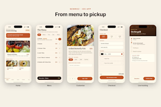 design modern mobile app and website UI UX