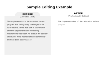 edit research papers, policy briefs and ngo reports professionally