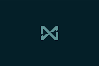 design a catchy modern geometric logo