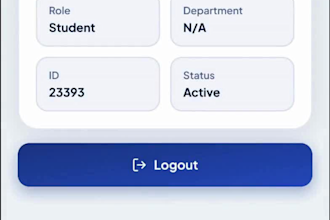 design a clean and modern UI UX for your mobile app