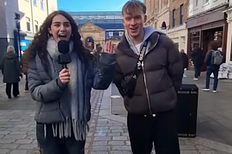 film real life street interviews to promote your brand naturally