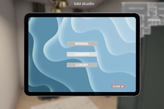 create a interactive interior virtual tour for your real estate project