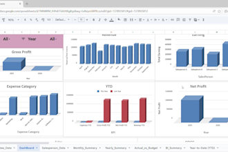 create advanced excel spreadsheets and dashboards