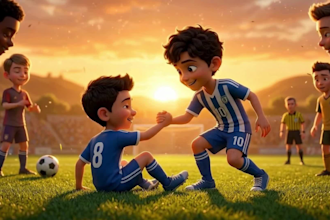 do animated book trailer video cinematic promo for children book marketing ads
