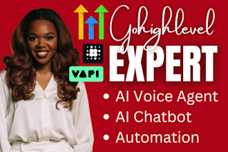 build gohighlevel vapi ai voice agent ai receptionist ghl chatbot automation