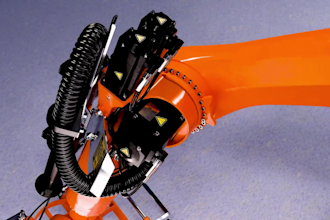 make 4k 3d factory and robotics animation with product videos process