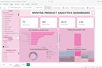 do data analysis using excel, sql and power bi