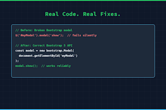 fix HTML, CSS and javascript bugs on your website