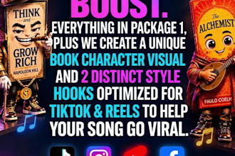 turn your book into a summary song to promote your book