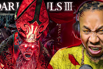 design scary horror gaming youtube thumbnails that get clicks