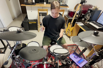 record midi drums for your music project