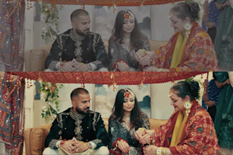 do indian and western wedding video editing