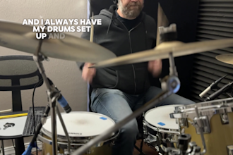 record real drums for any song