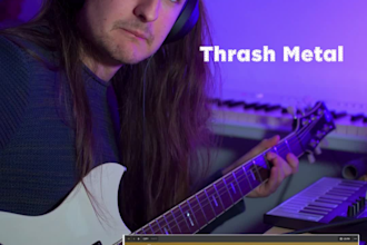 be your professional rock session guitarist for your next track