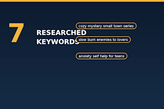 write an amazon KDP book description with SEO keywords