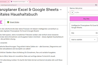 do professional excel spreadsheet and google sheets finanzplaner