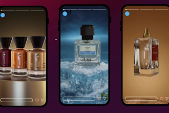 make ai perfume video ads ai 3d perfume animation ai perfume product ads
