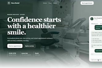 build an ai receptionist and appointment booking system