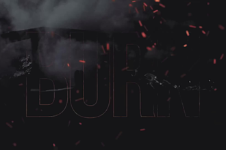 create a brutal cinematic metal lyric video for your song