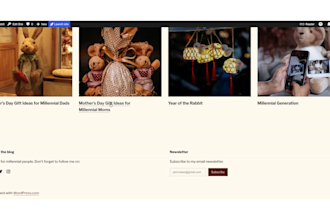 upload your articles on your website manually