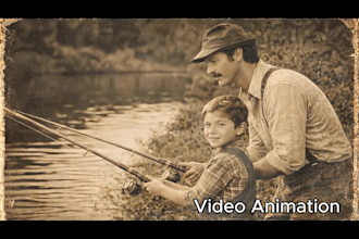 animate and bring your old photos to life