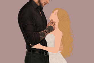 draw characters for your dark romance and fantasy books