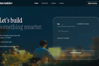 design and develop websites or 3d websites with ai