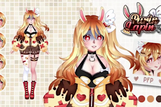 create an anime live2d vtuber model with arkit for vtube studio