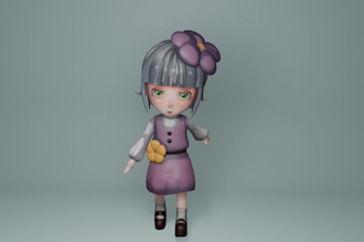 make 3d character models