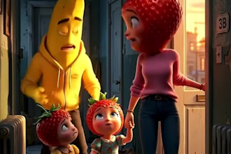 create viral ai talking fruit videos for social media with lip sync