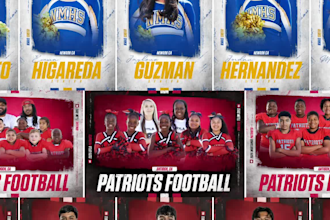 design custom sports banners, senior banners, team posters