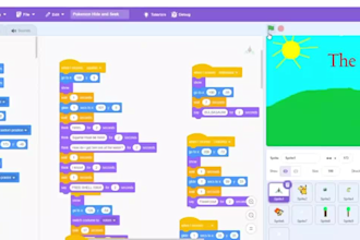 teach scratch coding and game development to kid