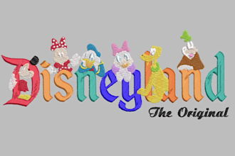 do embroidery digitizing for dst pes jef files