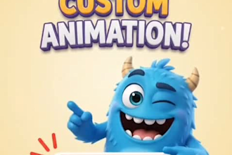 create fun custom cartoon animated videos