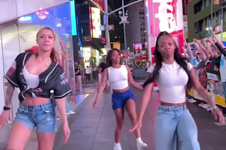 create energy tik tok dance, tiktok dance video, group dance to promote music