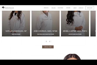 design a high converting medical spa website to increase bookings clients