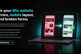 fix your wix website issues, forms, buttons and mobile layout