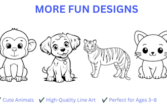 create kids coloring books