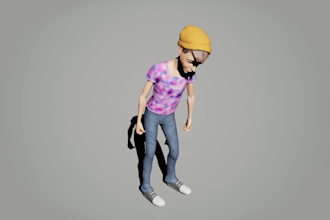 create custom unreal engine characters, rigging, skin and game ready mods