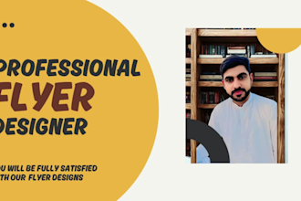 design a professional flyer that stands out