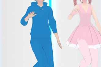 create a custom animated gender reveal video