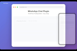 add whatsapp chat button to your wordpress website