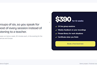 create a responsive landing page